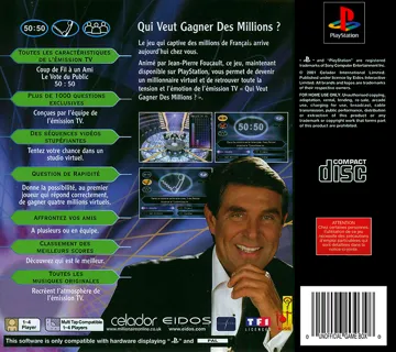 Qui Veut Gagner des Millions (FR) box cover back